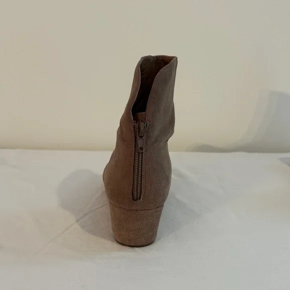 Chocolat Blu Taupe Suede Ankle Boots - Picture 6 of 14